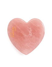 Load image into Gallery viewer, Rose Quartz Heart Shape Gua Sha Facial Lifting Tool
